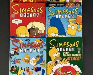  Bongo: Simpsons Comics #112-116, 118