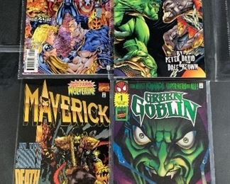 Marvel: Green Goblin No. 1 Collector's Edition with trading cards 1995, Maverick The Shadow of Death, F..