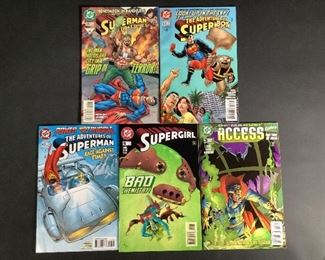 DC: Superman Action Comics No. 728, The Adventures of Superman No. 541-542, Supergirl No. 5,...
