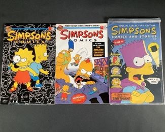 Bongo Comic Group: Simpsons Comics No. 1 First Collector's Issue, Simpsons Comics and Stories No. 1...