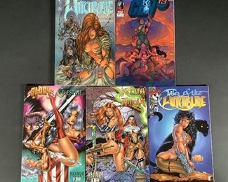 Image: Gen 13 No. 13C, Witchblade Collected Edition No. 4, Tales of the Witchblade No. 1, Avengely...