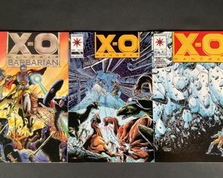 Valiant: X-O Manowar, No 9, 15, and 19