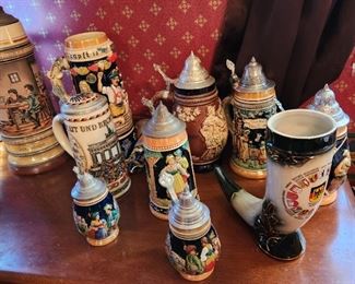 beer steins