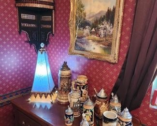 beer steins