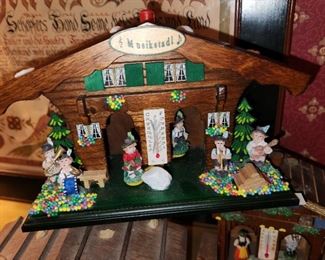 vintage Wetterhauschen hygrometers