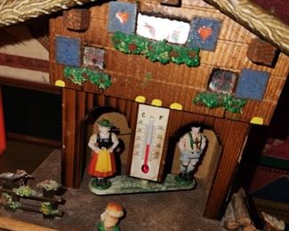 vintage Wetterhauschen hygrometers