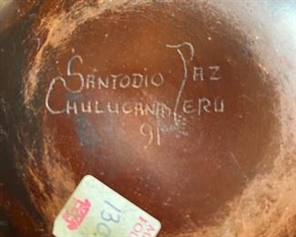 ceramic pot by Chulucanas