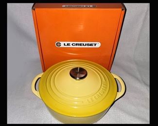 Le Creuset Pot with Original Box
