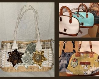 Sample of the Nice Handbags Available; Mostly Dooney and Burke