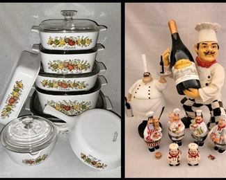 Corning Ware and Italian Chefs