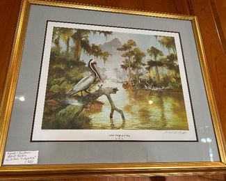 “A Tribute to Audubon” Signed and numbered 167/950 by Robert Rucker