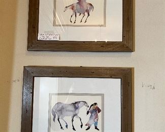Pair of Prints by Carol Grigg