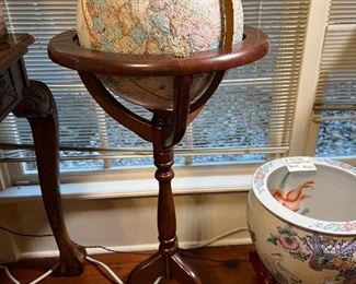 Vintage Replogle Standing Globe