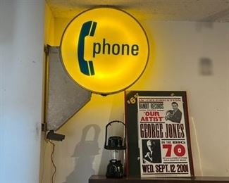 Vintage Phone light