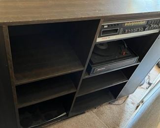 Crank the music behind the bar! AM FM receiver, 8 track, and turn table!