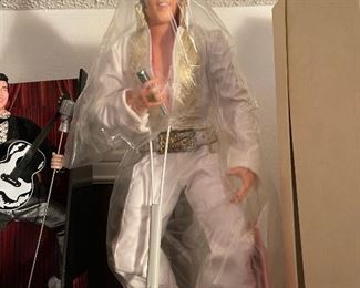 World Dolls 1984 Elvis in white and gold outfit
