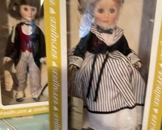 Effanbee River Boat Gambler#3331 and Priscilla #1157