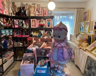Looking into the doll room