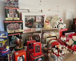 Large collection of Coca-Cola, most in original boxes and packing