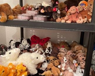 Beanie Baby Dogs, Monkeys 