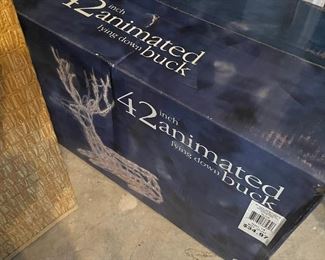 Christmas animated deer