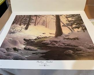 Dalhart Windberg "Slumberous Interlude" Limited Edition with certificate 1981