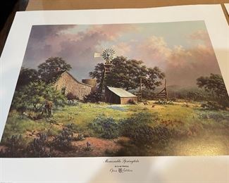 Dalhart Winberg "Memorable Springtime" Open Edition 1980