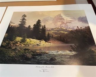 Dalhart Winberg "Melody of the Marron Bells" Open Edition 1980