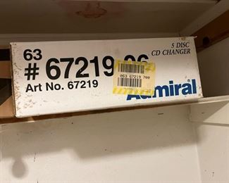 New Admiral CD Player