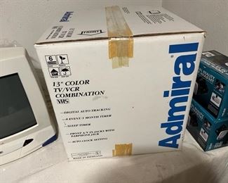 Another 13" Color TV with built in VCR New in box
