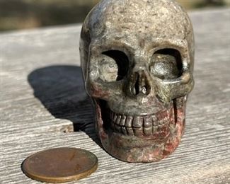 Agate Skull