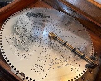 One of the many metal disks