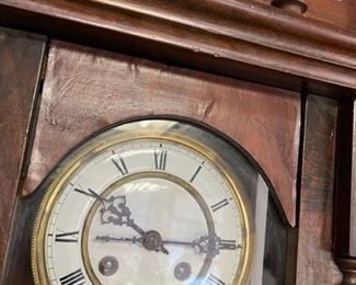 Closer look at the clock face