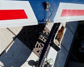 The wings come off for easy transport