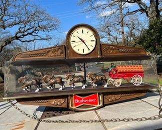 The clock works. The light is not coming on for some reason.