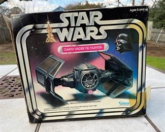 Darth Vader Tie Fighter with the box