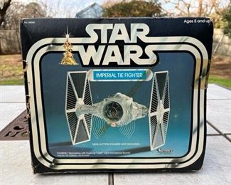 Imperial tie fighter in box