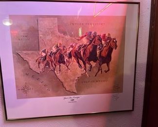 Signed Fred Stone Print 