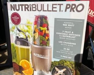 New Nutribullet Pro in the box. 