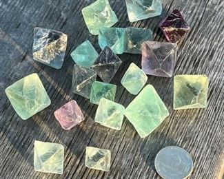 Octahedral Fluorite