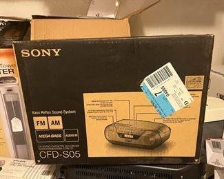 New Sony Boom Box