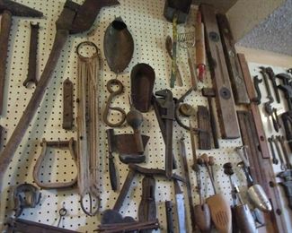 Antique primitive tools