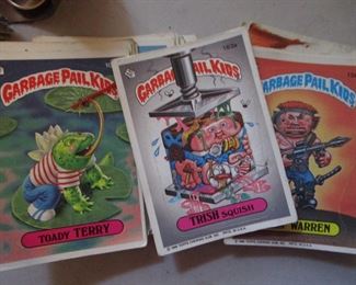 Garbage pail kids cards