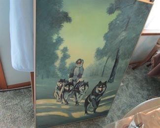 Oil painting, Alaska