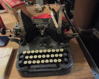 Antique typewriter