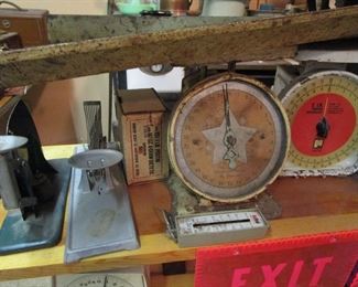 Antique/vintage scales