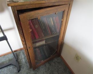 Antique oak cabinet