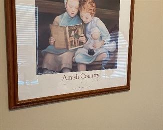 Beautiful Signed Print _ Amish Country