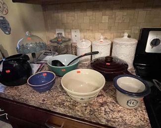 Collectible Mixing Bowls, Canister Set and more!