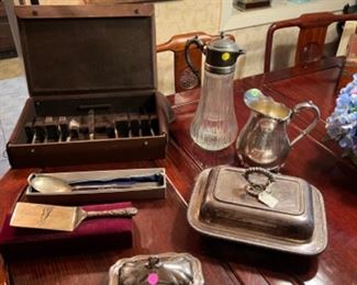 Sterling and silverplate